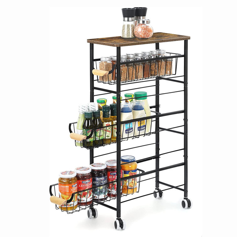CELLPAK Wood Kitchen Cart Wayfair